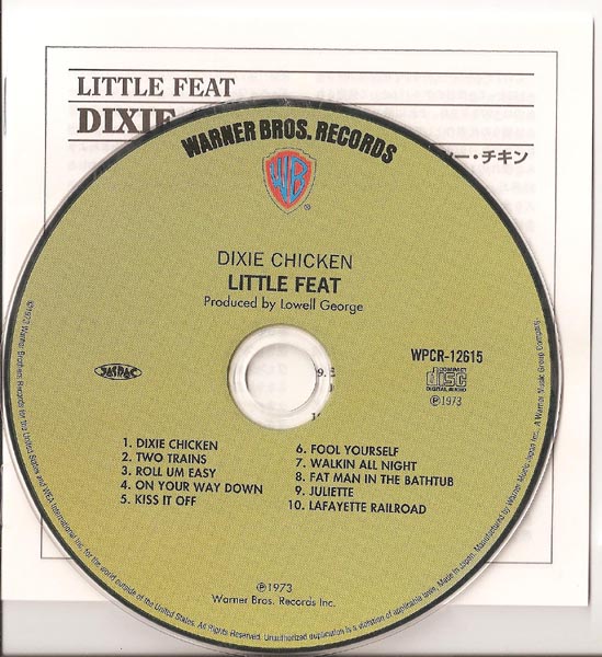 , Little Feat - Dixie Chicken
